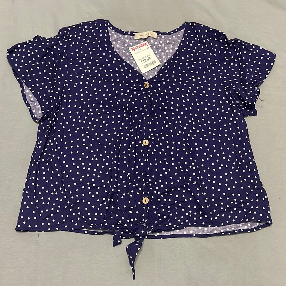 Polka Dot Blouse